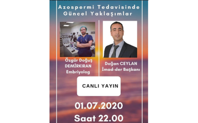 Embriyolog Özgür Doğuş DEMİRKIRAN ile İnstagram Canlı Yayın Programı