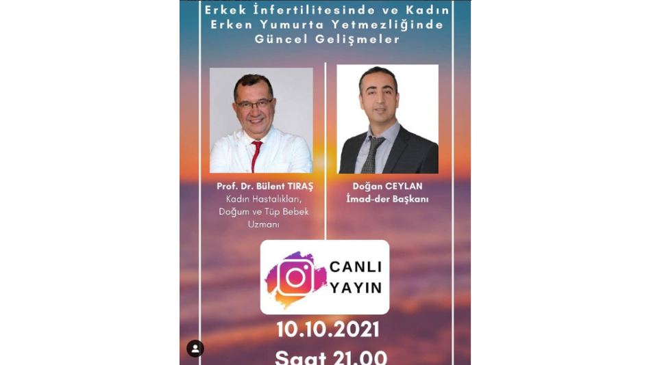 Prof. Dr. Bülent TIRAŞ ile İnstagram Canlı Yayın Programı