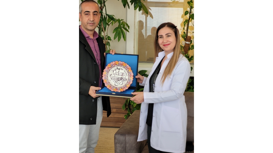 Imad-Der Board of Directors Prof. Dr. Özlem Evliyaoğlu visited 